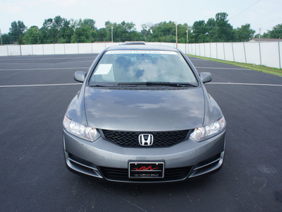 honda civic 2011 dk  gray coupe lx gasoline 4 cylinders front wheel drive 5 speed automatic 47129