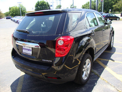 chevrolet equinox 2011 black ls gasoline 4 cylinders front wheel drive automatic 60007