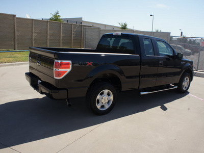 ford f 150 2010 black stx gasoline 8 cylinders 2 wheel drive automatic with overdrive 76108