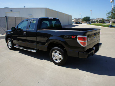 ford f 150 2010 black stx gasoline 8 cylinders 2 wheel drive automatic with overdrive 76108