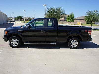 ford f 150 2010 black stx gasoline 8 cylinders 2 wheel drive automatic with overdrive 76108