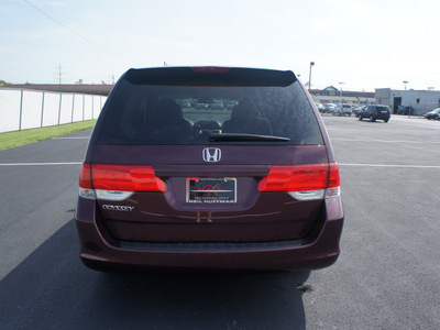 honda odyssey 2008 dk  red van lx gasoline 6 cylinders front wheel drive automatic 47129