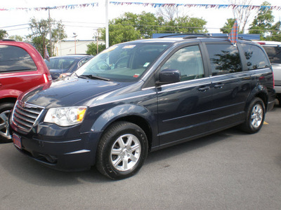 chrysler town country 2008 blue van touring gasoline 6 cylinders front wheel drive automatic 13502