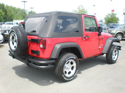 jeep wrangler 2007 red suv x gasoline 6 cylinders 4 wheel drive 6 speed manual 13502