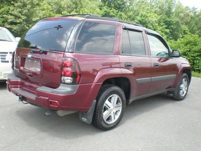 chevrolet trailblazer 2005 maroon suv gasoline 6 cylinders 4 wheel drive automatic 13502