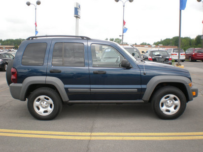 jeep liberty 2005 blue suv sport gasoline 6 cylinders 4 wheel drive automatic 13502
