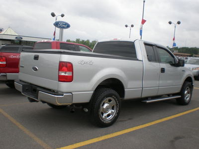 ford f 150 2007 silver gasoline 8 cylinders 4 wheel drive automatic 13502