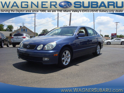 lexus gs 300 2004 dk  blue sedan gasoline 6 cylinders rear wheel drive automatic 45324