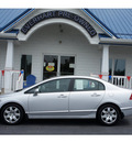 honda civic 2010 silver sedan lx gasoline 4 cylinders front wheel drive not specified 28677