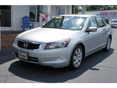 honda accord 2008 silver sedan exl gasoline 4 cylinders front wheel drive not specified 28677