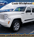 jeep liberty 2009 white suv sport gasoline 6 cylinders 2 wheel drive automatic 32401