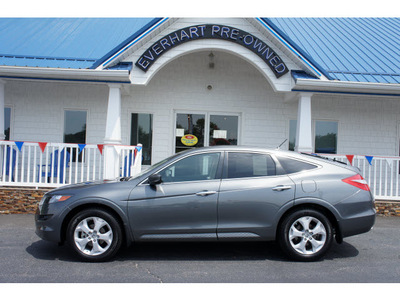 honda crosstour 2010 gray wagon ex l gasoline 6 cylinders front wheel drive not specified 28677