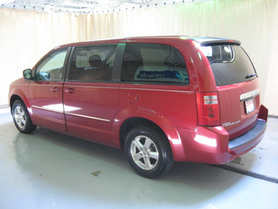 dodge grand caravan 2008 red van sxt gasoline 6 cylinders front wheel drive automatic 44883