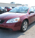 pontiac g6 2008 red sedan gasoline 4 cylinders front wheel drive automatic 45840