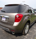 chevrolet equinox 2011 brown ltz flex fuel 6 cylinders all whee drive automatic 60007