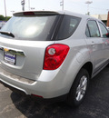 chevrolet equinox 2011 silver ls gasoline 4 cylinders front wheel drive automatic 60007