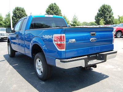 ford f 150 2011 blue xlt gasoline 6 cylinders 4 wheel drive automatic 46168