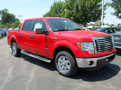 ford f 150 2011 red gasoline 6 cylinders 2 wheel drive automatic 46168