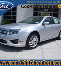 ford fusion 2011 silver sedan sel gasoline 4 cylinders front wheel drive automatic 32401