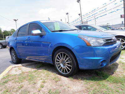 ford focus 2010 blue sedan ses gasoline 4 cylinders front wheel drive automatic with overdrive 32401