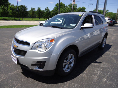 chevrolet equinox 2011 silver lt gasoline 4 cylinders front wheel drive automatic 60007