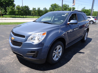 chevrolet equinox 2011 blue lt gasoline 4 cylinders front wheel drive automatic 60007