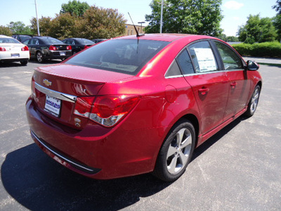 chevrolet cruze 2011 red sedan lt gasoline 4 cylinders front wheel drive automatic 60007