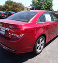 chevrolet cruze 2011 red sedan lt gasoline 4 cylinders front wheel drive automatic 60007