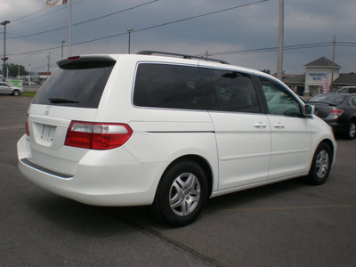 honda odyssey 2007 white van ex l gasoline 6 cylinders front wheel drive automatic 13502