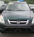 honda cr v 2004 green suv ex gasoline 4 cylinders all whee drive automatic with overdrive 13502
