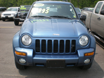jeep liberty 2003 blue suv limited gasoline 6 cylinders 4 wheel drive automatic with overdrive 13502
