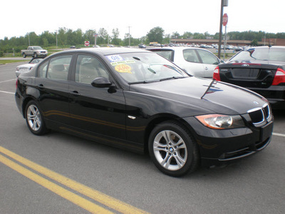 bmw 328xi 2008 black sedan gasoline 6 cylinders all whee drive automatic 13502