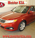 kia optima 2009 red sedan ex gasoline 4 cylinders front wheel drive automatic 44060