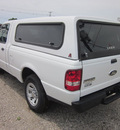 ford ranger 2007 white pickup truck xl gasoline 4 cylinders rear wheel drive 5 speed manual 62863