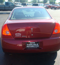pontiac g6 2008 red sedan gasoline 4 cylinders front wheel drive automatic 45344