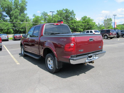 ford f 150 2003 red gasoline 8 cylinders sohc 4 wheel drive automatic 13502