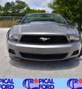 ford mustang 2011 gray gasoline 6 cylinders rear wheel drive automatic 32837