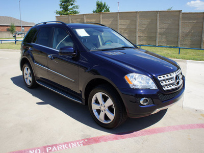 mercedes benz m class 2011 blue suv ml350 4matic gasoline 6 cylinders all whee drive automatic 76108