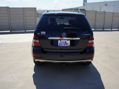 mercedes benz m class 2011 blue suv ml350 4matic gasoline 6 cylinders all whee drive automatic 76108
