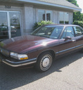 buick lesabre 1996 red sedan custom gasoline v6 front wheel drive automatic with overdrive 55016