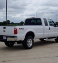 ford f 350 super duty 2010 white xlt fx4 gasoline 10 cylinders 4 wheel drive automatic 62708