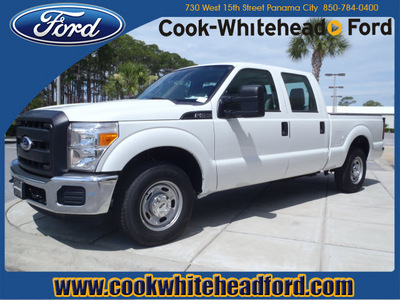 ford f 250 super duty 2011 white xl flex fuel 8 cylinders 2 wheel drive automatic 32401