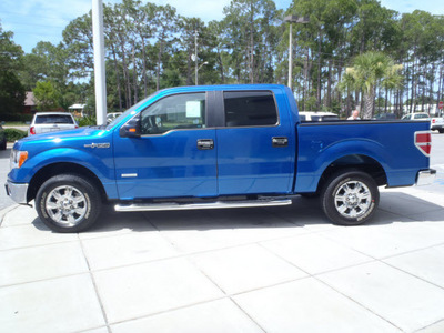 ford f 150 2011 blue xlt gasoline 6 cylinders 2 wheel drive automatic 32401