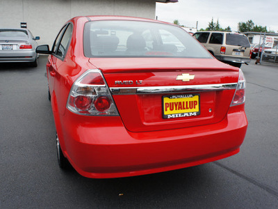 chevrolet aveo 2010 red sedan lt gasoline 4 cylinders front wheel drive automatic 98371