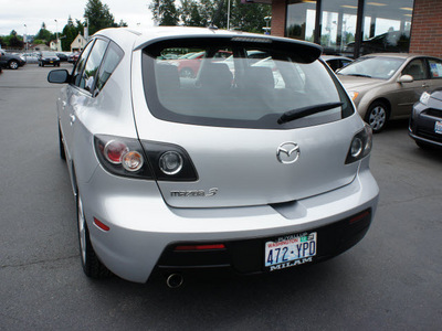 mazda mazda3 2008 silver hatchback s gasoline 4 cylinders front wheel drive automatic 98371