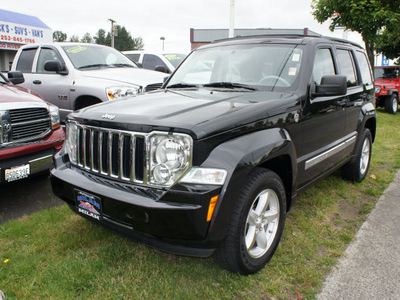 jeep liberty 2008 black suv limited gasoline 6 cylinders 4 wheel drive automatic 98371