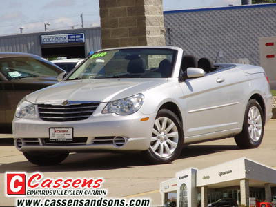 chrysler sebring 2010 silver touring flex fuel 6 cylinders front wheel drive automatic 62034