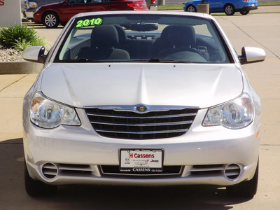 chrysler sebring 2010 silver touring flex fuel 6 cylinders front wheel drive automatic 62034