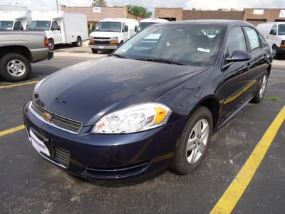 chevrolet impala 2011 dk  blue sedan ls fleet flex fuel 6 cylinders front wheel drive automatic 60007