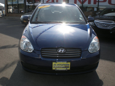 hyundai accent 2010 blue sedan gls gasoline 4 cylinders front wheel drive automatic with overdrive 13502